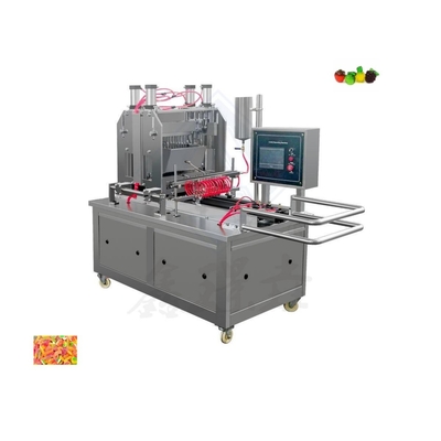 스테인리스 스틸 체리 링 Gummy Candy Making Machine Country Markets 20-50kg/h