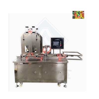 50kgs/h 소프트 콩 고무 사탕 제조 기계 1.5KW 빠르고 쉬운 생산