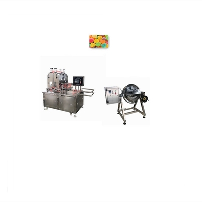 50kgs/h 소프트 콩 고무 사탕 제조 기계 1.5KW 빠르고 쉬운 생산