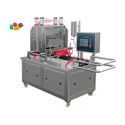 50kgs/h 소프트 콩 고무 사탕 제조 기계 1.5KW 빠르고 쉬운 생산