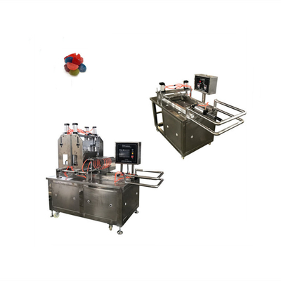 50kgs/h 소프트 콩 고무 사탕 제조 기계 1.5KW 빠르고 쉬운 생산