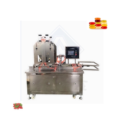 스테인리스 스틸 체리 링 Gummy Candy Making Machine Country Markets 20-50kg/h