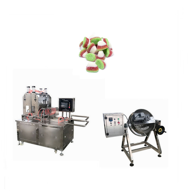 20-50kg/h 산업용 젤리 캔디 생산용 다양한 부드러운 캔디 저장 기계