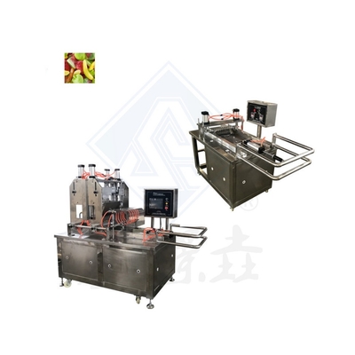 20-50kg/h 산업용 젤리 캔디 생산용 다양한 부드러운 캔디 저장 기계