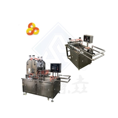 20-50kg/h 산업용 젤리 캔디 생산용 다양한 부드러운 캔디 저장 기계