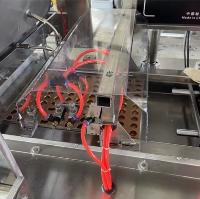 소형 수직 1500W 롤리팝 및 과자 생산을위한 반 자동 발송 기계